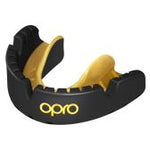 OPRO GOLD BRACES ULTRA FIT MOUTHGUARD Black/Gold