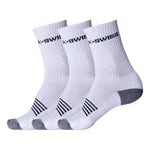 K-SWISS 3 Pack High Socks White